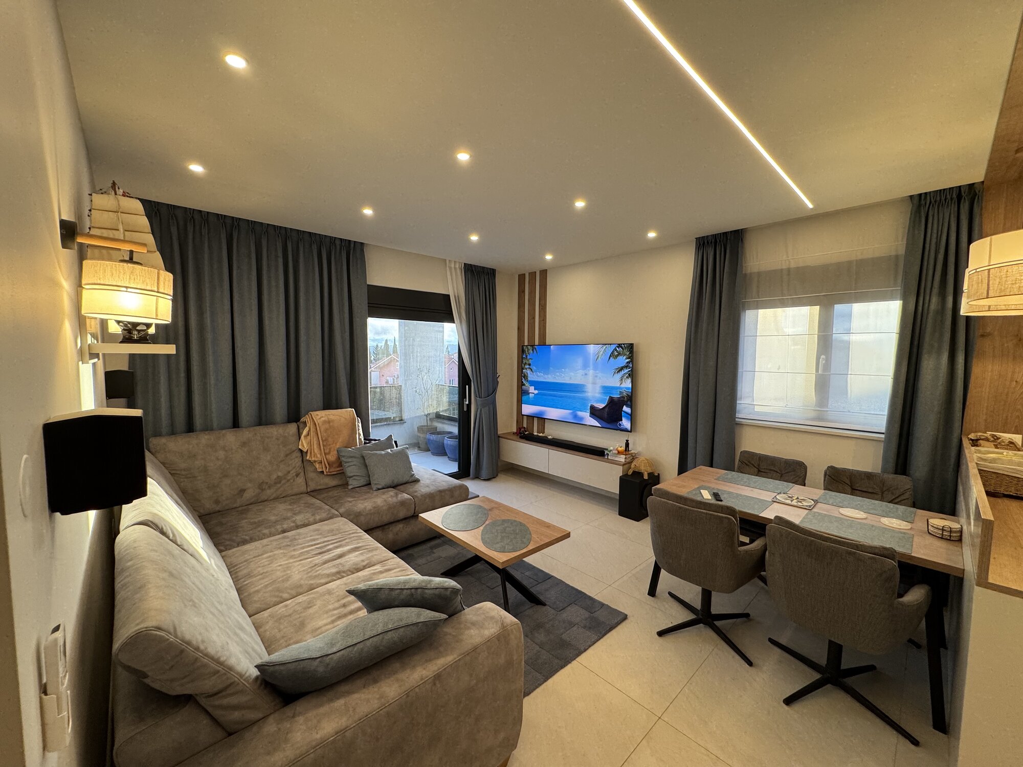 Living Room & Kitchen