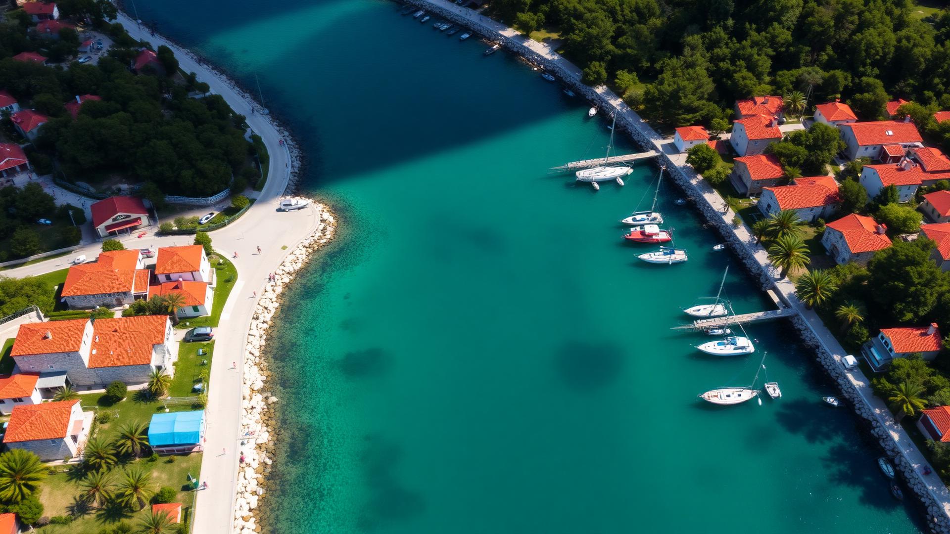 Kaštel Kambelovac coastline